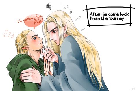 [Thranduil / legolas] Came back from the journey by Gratchiyo on DeviantArt