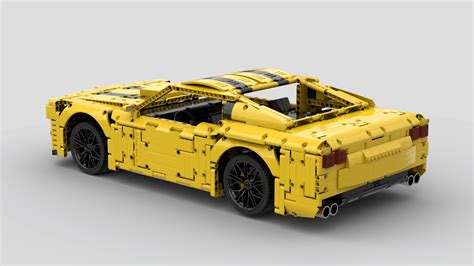 Chevrolet Camaro - Lego Instructions - MocsMarket