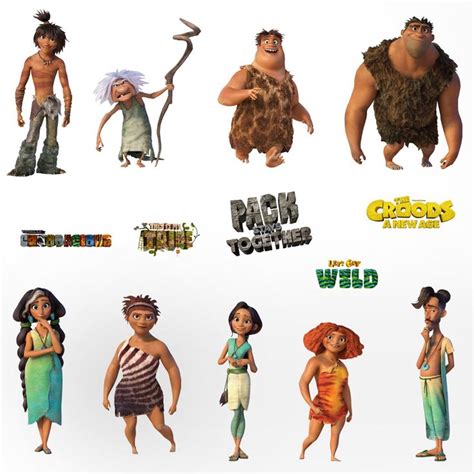 The Croods 2: Characters Collection - Officially Licensed NBC Universa ...