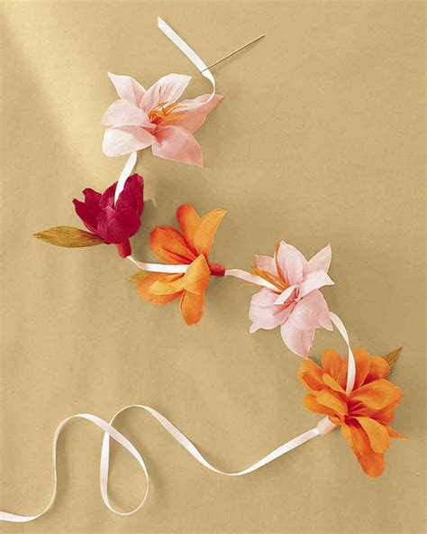 How to Make Crepe-Paper Flowers | Martha Stewart