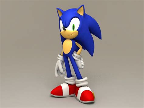 Sonic the Hedgehog 3D model - Download Free 3D models