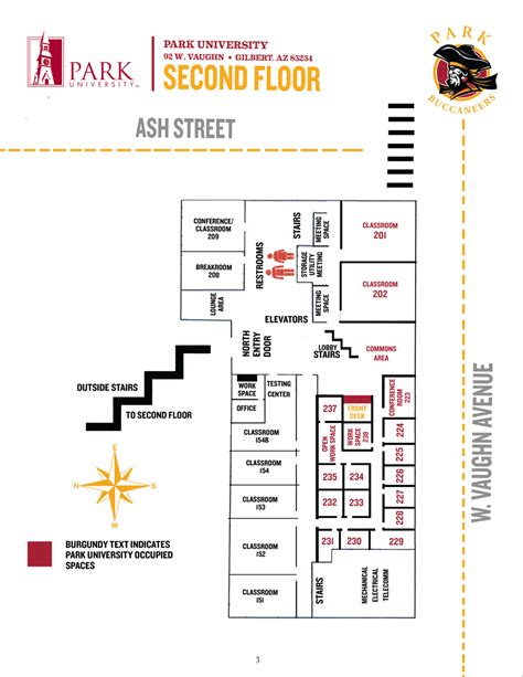 Campus Maps | Gilbert Campus | Park University