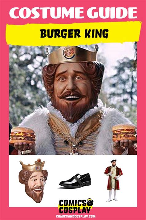 The Burger King Mascot Costume Ideas: DIY Cosplay w/ Mask