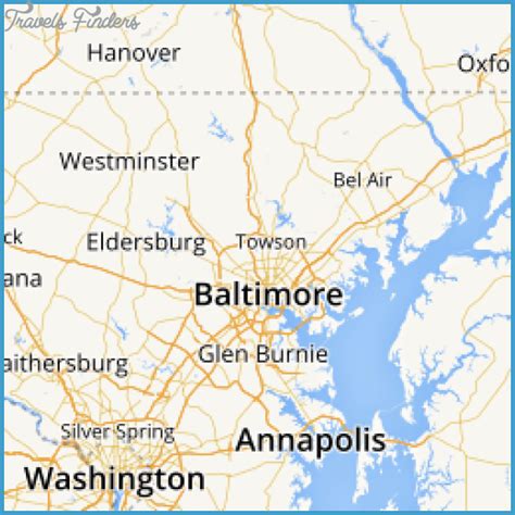 Fort George Meade Maryland Map - TravelsFinders.Com