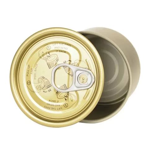 Small Empty Tuna Tin Cans With Ring Pull Lid For Food Canning Tuna ...