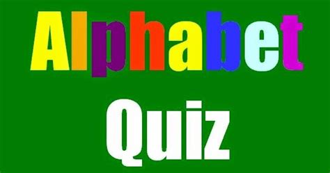 The EFL SMARTblog: Alphabet Quiz Game (ppt download)