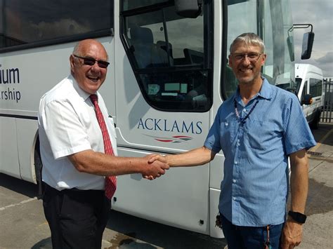 Acklams Coaches donates to Jacob's Well appeal - routeone