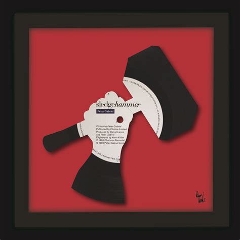 Sledgehammer - Peter Gabriel (1986) [Thor] - Kenny Deane Vinyl Art