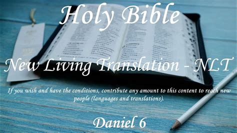 English Audio Bible - Daniel 6 - New Living Translation (NLT) - YouTube