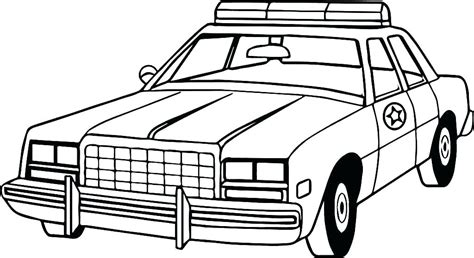 Police Car Line Drawing | Free download on ClipArtMag