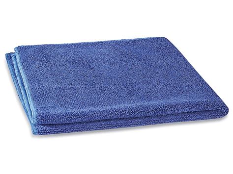 Uline Microfiber Heavyweight Towels - Dark Blue S-22767 - Uline