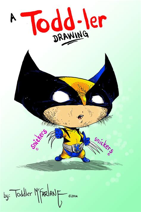 Nothing Says Cute Like Baby Wolverine with Claws!