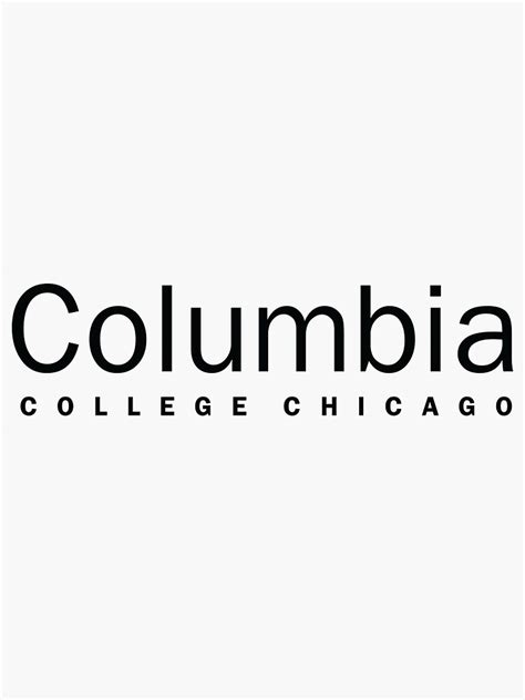 "Columbia College Chicago" Sticker for Sale by Rophoto85 | Redbubble