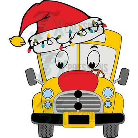 Download High Quality school bus clipart christmas Transparent PNG ...