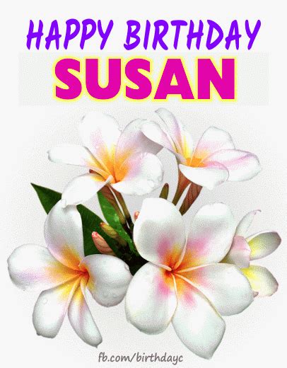 Happy Birthday SUSAN gif | Birthday Greeting | birthday.kim