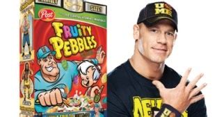 The John Cena Blog: John Cena returns on "Fruity Pebbles" cereal boxes!