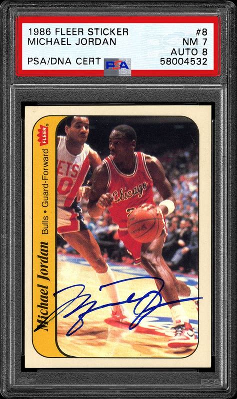 Michael Jordan Autograph Card