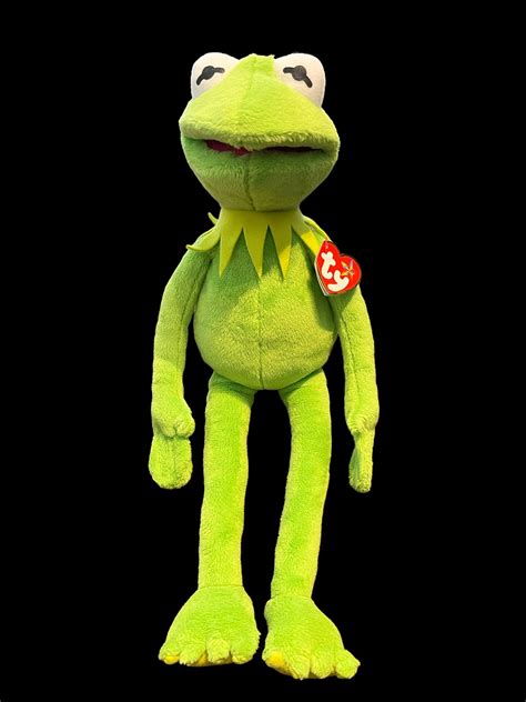 Kermit The Frog Puppet Sesame Street The Muppet Show Plush Hand Puppet ...