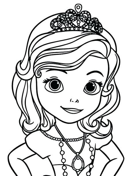 Princess Sofia Printable Coloring Pages at GetDrawings | Free download