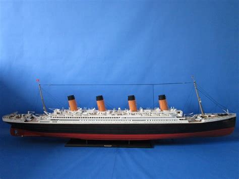 Buy RMS Britannic Limited 72in w/ LED Lights Model Cruise Ship - Model ...