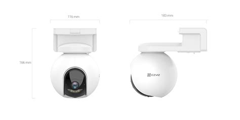 EZVIZ CB8 - Battery-Powered Pan & Tilt Wi-Fi Camera