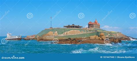 Vivekananda Rock Memorial , Kanyakumari. India Editorial Image - Image ...