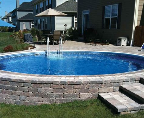 Semi Inground Pool Decks