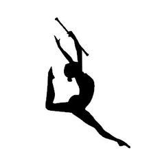 Twirler Silhouette at GetDrawings | Free download