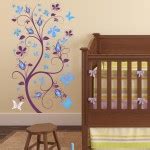 Butterfly Wall Decals for Nursery | Butterfly Tree Wall Decal