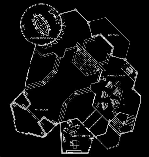 Stargate Atlantis City Schematics