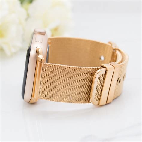 Classic Mesh Apple Watch Band | 4 Colors | Apple watch bands, Apple ...