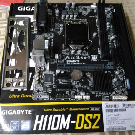 Gigabyte motherboard H110m-ds2, Computers & Tech, Parts & Accessories ...