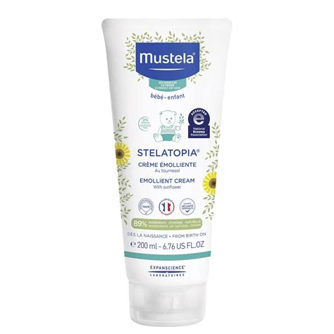 Amazon.com: Mustela Stelatopia Eczema-Prone Skin Emollient Baby Cream ...