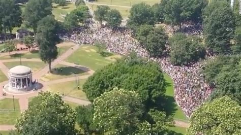 Counterprotesters dwarf controversial rally in Boston - CNN