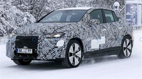 New Mercedes EQE SUV Spy Shots Capture EV Cold-Weather Testing