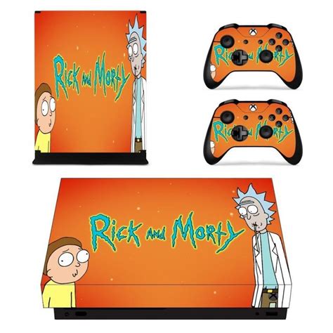 Rick and Morty for Xbox One X and Controllers Decal Skin Sticker ...