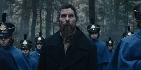 Christian Bale Is a Grizzled Detective in The Pale Blue Eye Poster