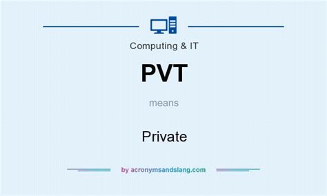 PVT - Private in Internet Slang, SMS, Texting & Chat by AcronymsAndSlang.com