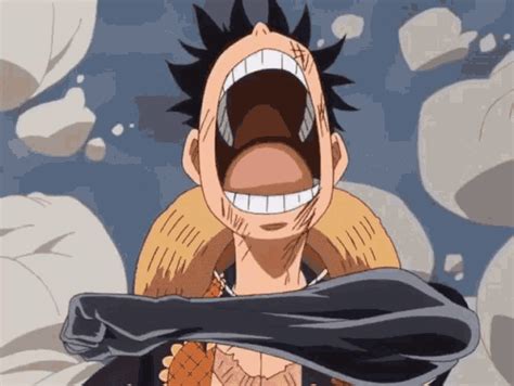 Anime One Piece GIF - Anime One Piece Luffy - Découvrir et partager des GIF