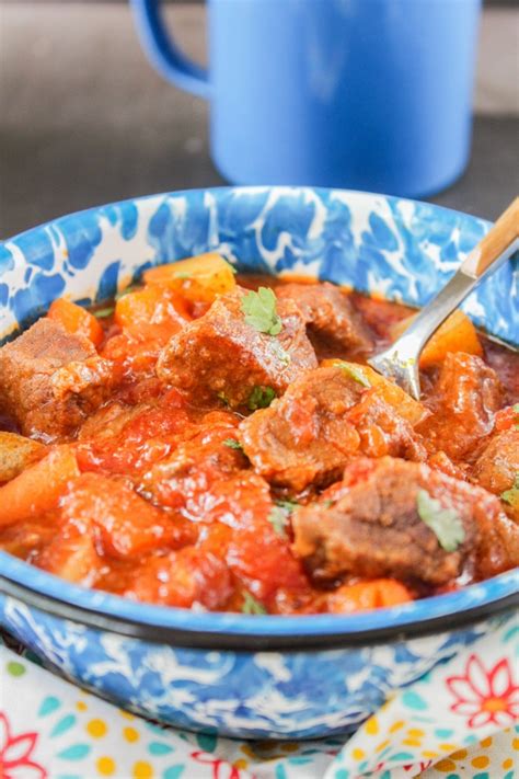 Chuckwagon Beef Stew #SundaySupper