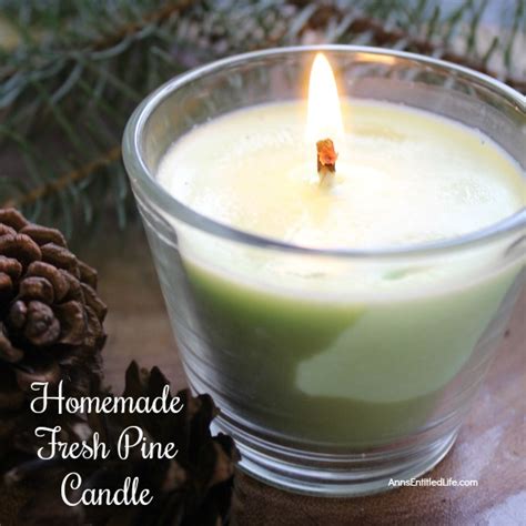 Fresh Pine DIY Candle