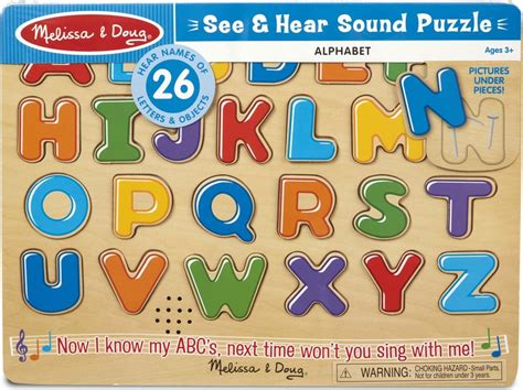 Alphabet Sound Puzzle - 26 Pieces - Thinker Toys