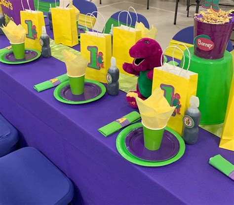 Barney and Friends Birthday Party Ideas | Photo 1 of 6 | Catch My Party