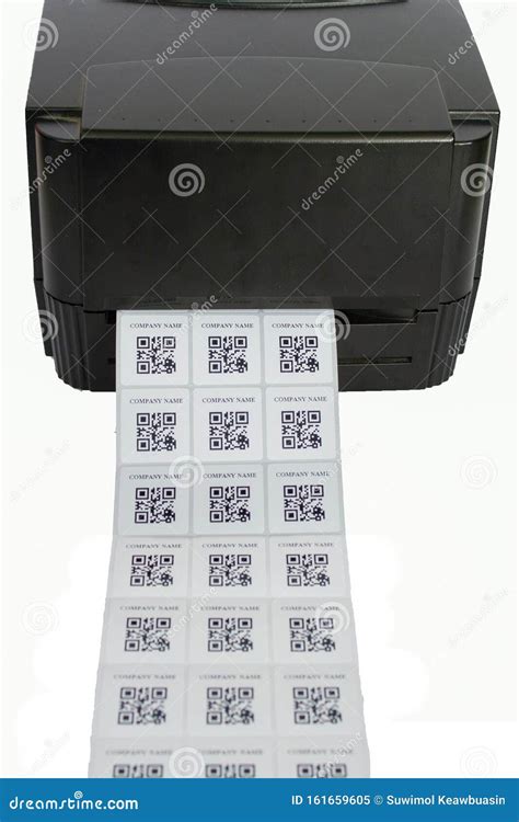 QR Code Sticker Printer