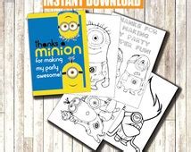 Popular items for minion party favors on Etsy