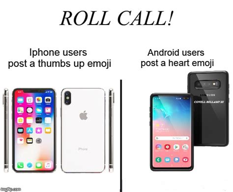 Roll Call Cell Phone Blank Template - Imgflip