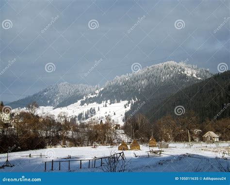 Mountain Trip in Vatra Dornei. Stock Image - Image of hotels, churches ...