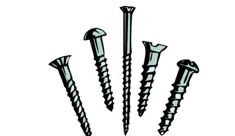 Wood Screw Drive and Head Types | ITA Fasteners