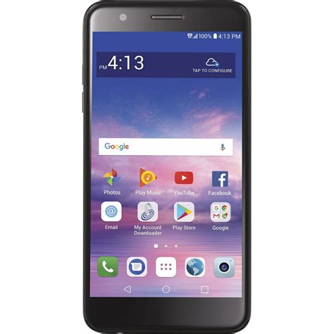 Straight Talk LG Rebel 4, 16GB, Black - Prepaid Smartphone - Walmart ...