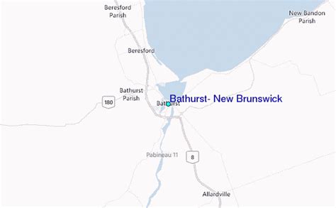 Bathurst, New Brunswick Tide Station Location Guide